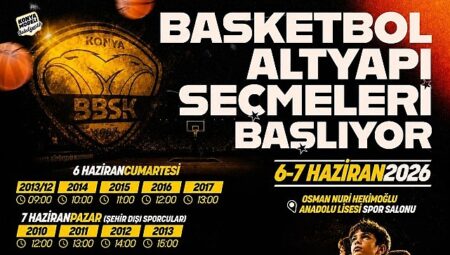 Büyükşehir Basketbolda Yeni Yeteneklerini Arıyor