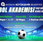 Büyükşehir Futbol Akademisi kayıtları başlıyor