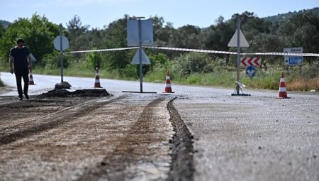 Büyüksümbüller-Ortaköy Yolunda Sıcak Asfalt Mesaisi: 18 Mayıs’a Kadar Kapalı