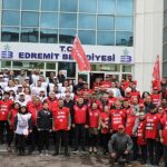 Edremit’te 1 Mayıs coşkuyla kutlandı