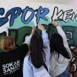 Gençlerden EnFest’e renkli dokunuş