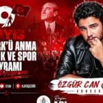 Gençlik ve Spor Bayramı’nda Özgür Can Çoban Sahne Alacak