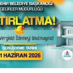 Hatırlatma; Verginizi Ödemeyi Unutmayın!