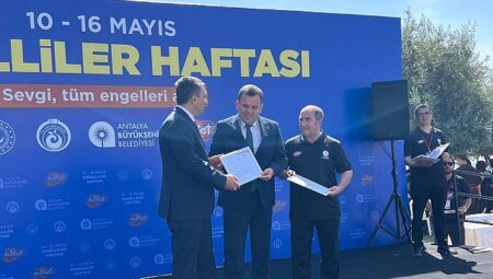 Kemer tarihinde ilk defa Erişilebilirlik Belgesi aldı