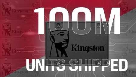 Kingston, Dünya Genelinde 100 Milyon A400 SATA SSD Sevkiyatını Aştı