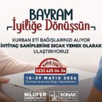 Konak’ta dayanışma geleneği bu bayram da devam ediyor