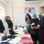 OSMEK Kursiyerlerinin Eserleri Hüdavendigar’da Sergilendi