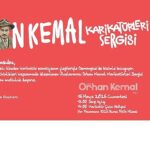 “Uluslararası Orhan Kemal Karikatürleri Sergisi” Sanatseverlerle Buluşuyor