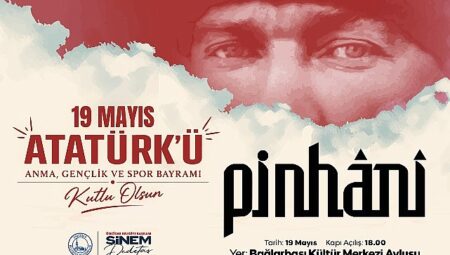 Üsküdar’da 19 Mayıs Coşkusu Pinhani Konseriyle Taçlanacak