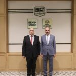 Filistin’in Ankara Büyükelçisi Ebu Ceyş Başkan Altay’ı Ziyaret Etti