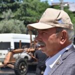 Koşuyolu Caddemizde asfalt yama çalışmalarımıza başladık.