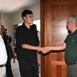 Başkan Topaloğlu, YKS’de derece yapan öğrencileri ağırladı