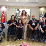 Başkan Vekili Özdemir şampiyon sporcuları ağırladı