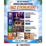 Dikili’de yaz etkinlikleri coşkusu başlıyor!
