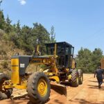 Yayla Kuzdere’de asfalt çalışması başladı
