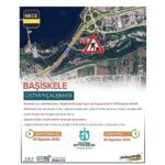 Başiskele Kavşağı’nda trafiğe 8 saatlik mola