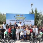 Başkan Altay ve Başkan Kavuş 40 Gün Camiye Gelen Çocukların Bisiklet Sevincine Ortak Oldu