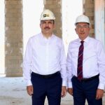 Başkan Altay ve Başkan Kavuş Gödene Mahallesi’nde İnşaatı Süren Büyükşehir Gençlik Kampüsü’nü İnceledi
