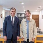 Başkan Tugay ve Sepil Göztepe’nin İnciraltı projesini görüştü