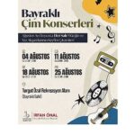 Bayraklı’da Çim Konserleri Başlıyor