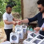 Büyükşehir’den 800 dekar araziye faydalı böcek desteği