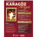 Çankaya’da Çocuklar İçin Karagöz Atölyesi Başlıyor