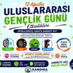 Kandıra’da 12 Ağustos Uluslararası Gençlik Günü Coşkusu Yaşanacak