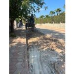 Kemer’de bozulan yollarda bakım ve onarım çalışması