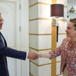 Kırgız Cumhuriyeti Antalya Başkonsolosu Başkan Vekili Özdemir’i ziyaret etti