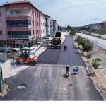 Kula Seyitali Mahallesi’nde Sıcak Asfalt Çalışması Tamamlandı