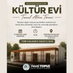 Kültür Evi için temel atma töreni gerçekleştirilecek