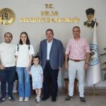 Minik Göktuğ’dan Başkan Fevzi Topuz’a teşekkür ziyareti
