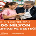 Büyükşehir’den 100 milyon TL’lik kırtasiye desteği