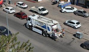 Elektrikli Çöp Kamyonu İnegöl Sokaklarında Test Edildi