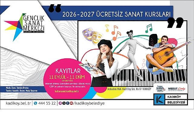 Gençlik Sanat Merkezi’nde Yeni Dönem Başlıyor