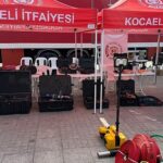 Kocaeli meydanları İtfaiye Haftası’nda renklendi