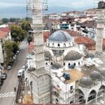 Kuruçeşme Merkez Camii’nde siluet ortaya çıkıyor