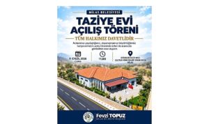 Milas Belediyesi Taziye Evi’nin Açılış Töreni Gerçekleştirilecek