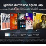 Samsung’dan eğlence dünyasının kapılarını aralayan kampanya!