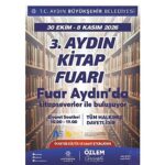 3. Aydın Kitap Fuarı, Fuar Aydın’da Başlıyor