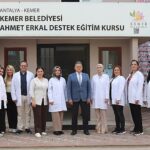 Ahmet Erkal Destek Eğitim Kursu yoluna emin adımlarla devam ediyor