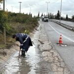 Büyükşehir’den sağanak sonrası yoğun çalışma
