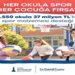İzmir Büyükşehir Belediyesi’nden okullara 37 milyon TL’lik spor malzemesi desteği
