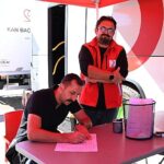 Kemer Belediye personelinden kan bağışı