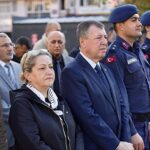 Muhtarlar Günü çelenk sunma töreni Cumhuriyet Meydanı’nda gerçekleşti