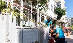 Yenişehir Belediyesi çökme bölgesinde tüm önlemleri aldı